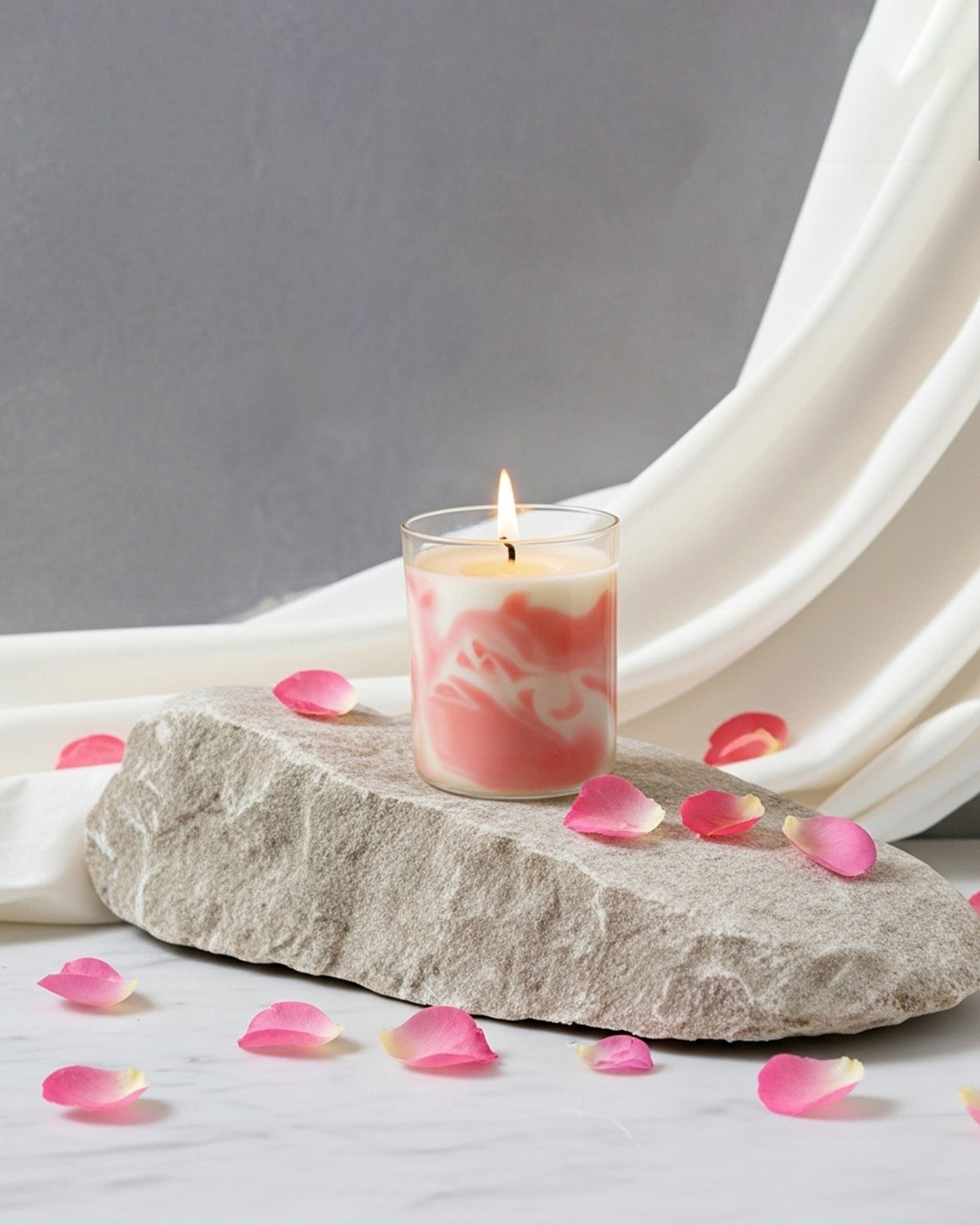 Blush Wave | Pink Classic Candle
