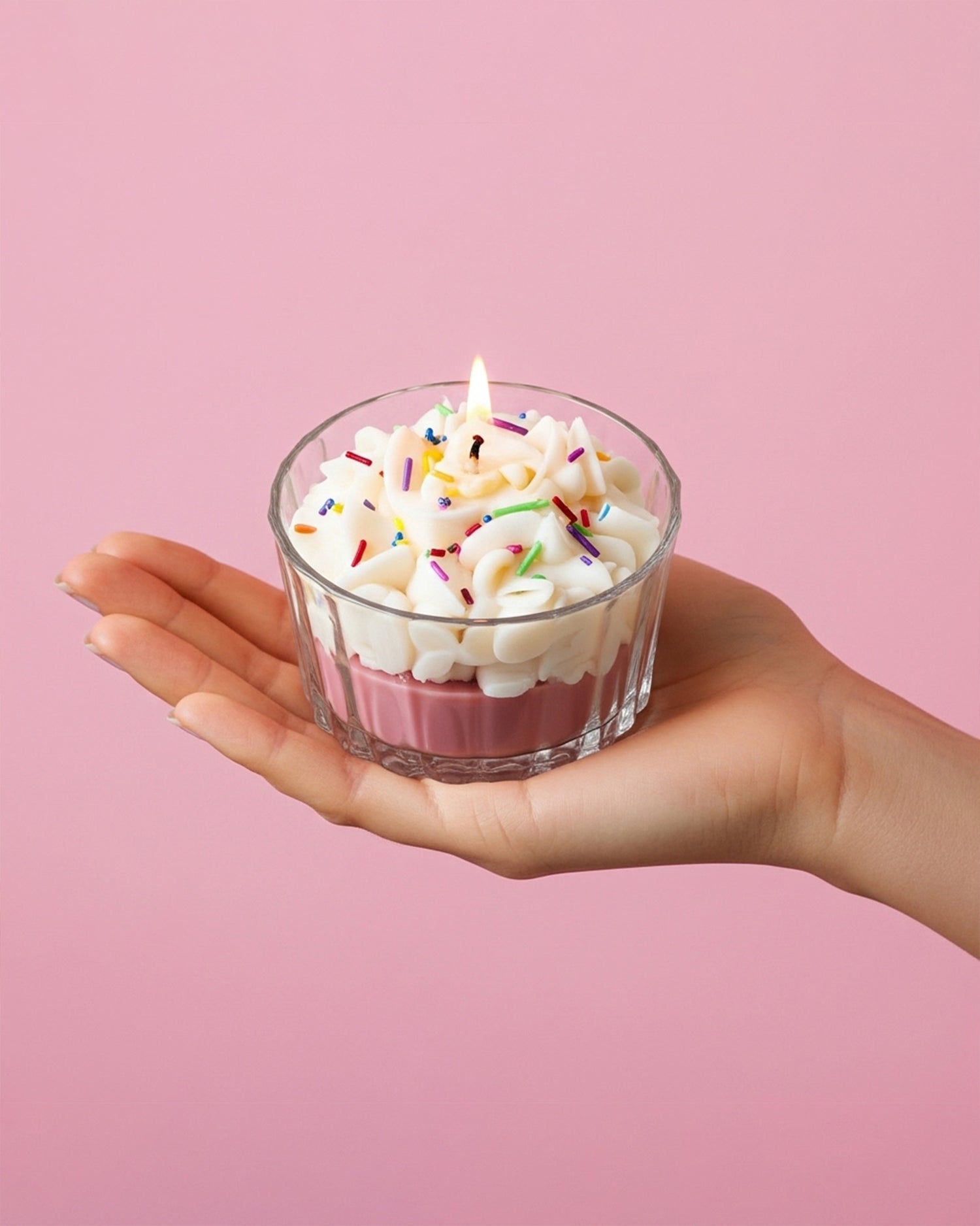 Strawberry Cake | Cakey Bowl Candle