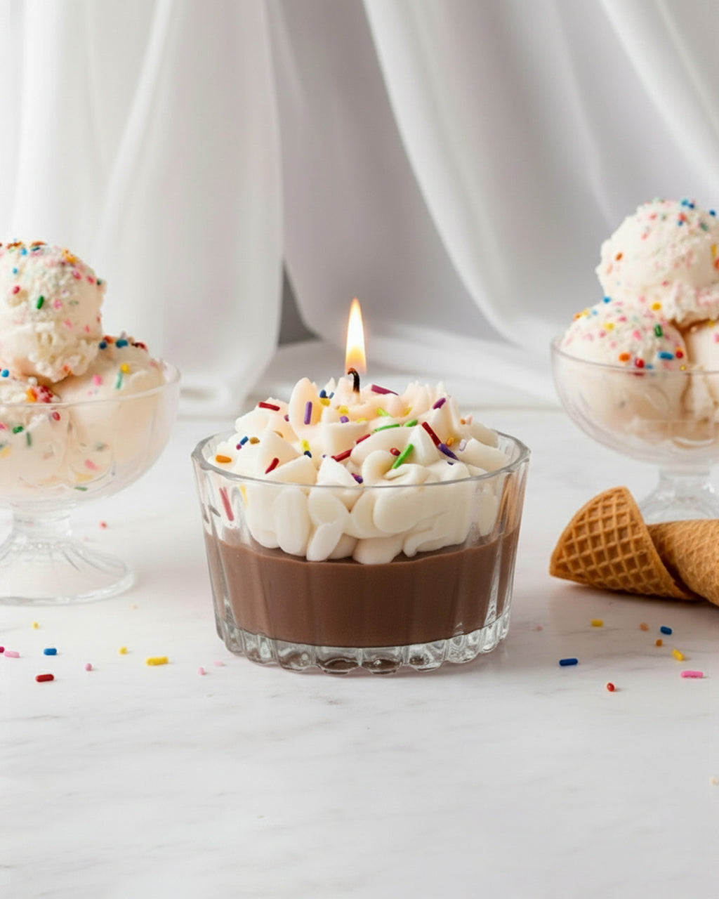 Cocoa Swirl | Chocolate Cake Cakey Boul Candle