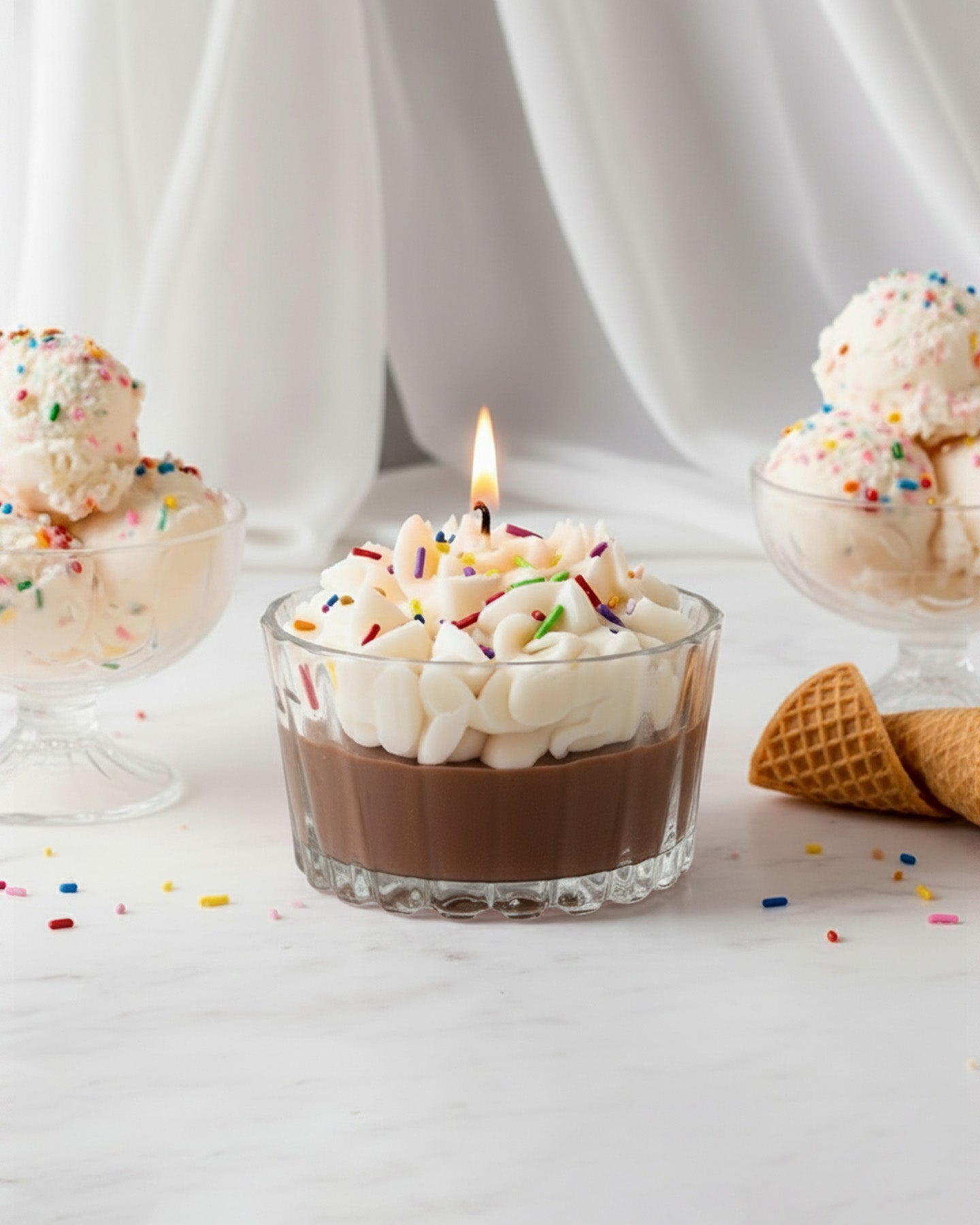 Cocoa Swirl | Chocolate Cake Cakey Boul Candle