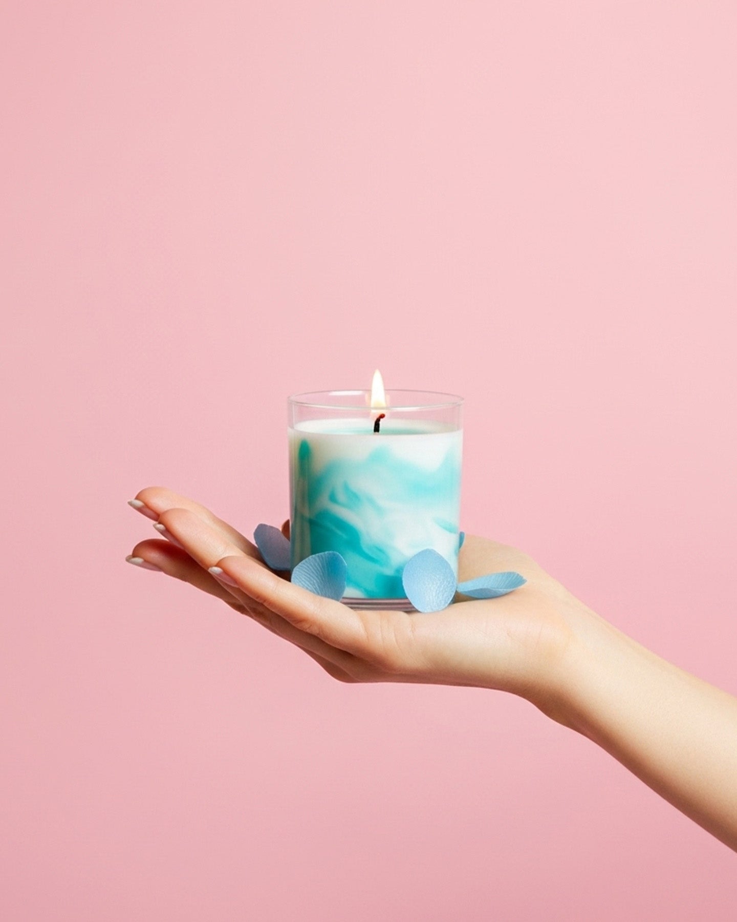 Azure Wave | Blue Classic Candle