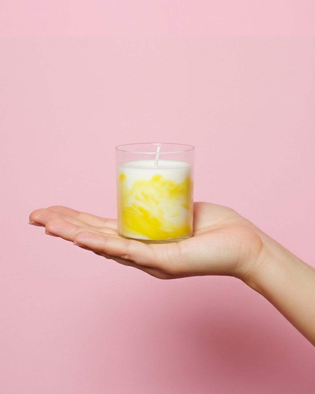 Golden Wave | Yellow Classic Candle
