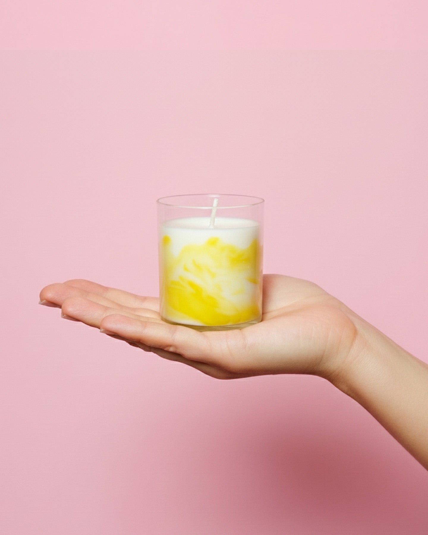 Golden Wave | Yellow Classic Candle