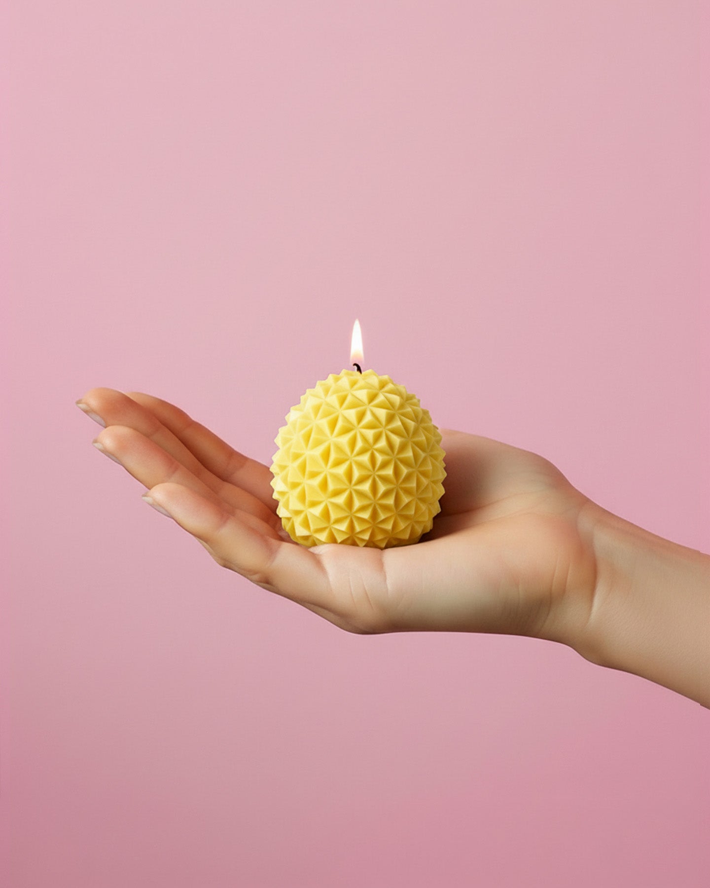 Blush Orb | Sculpted Soy Candle