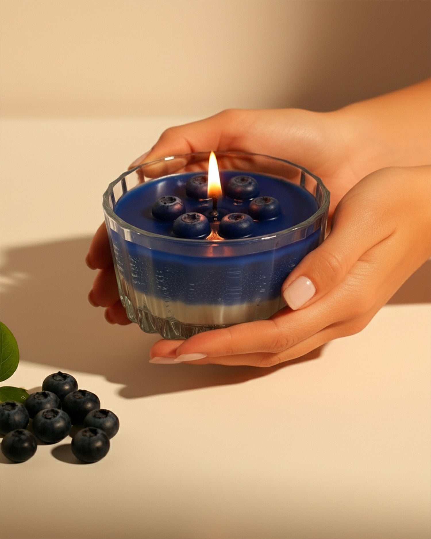 Blueberry | Mighty Blue | Cakey Bowl Candle