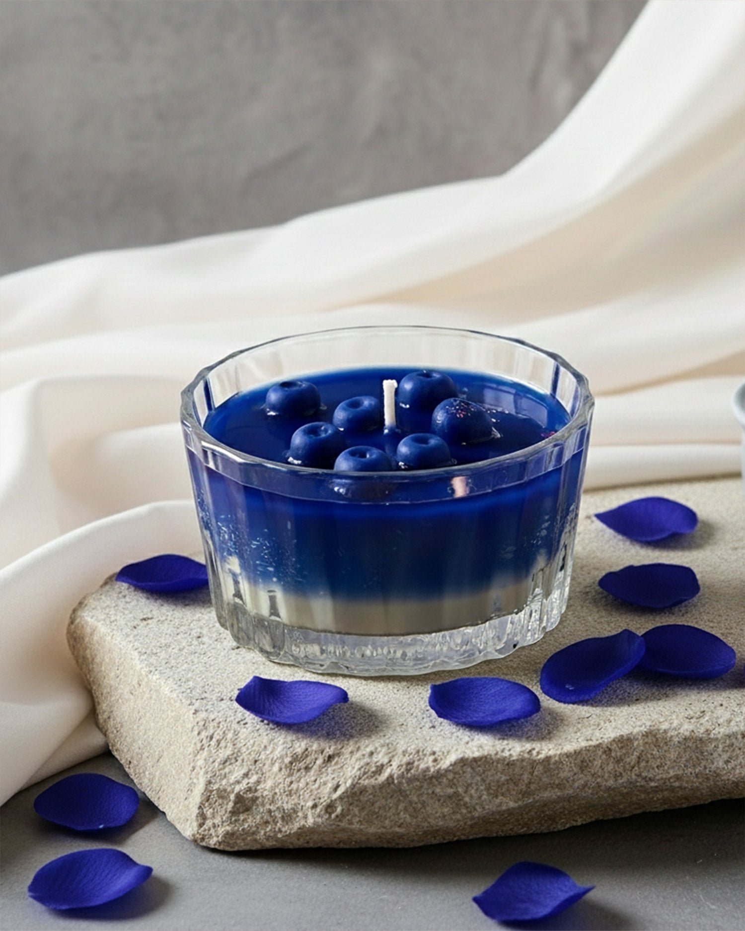 Blueberry | Mighty Blue | Cakey Bowl Candle