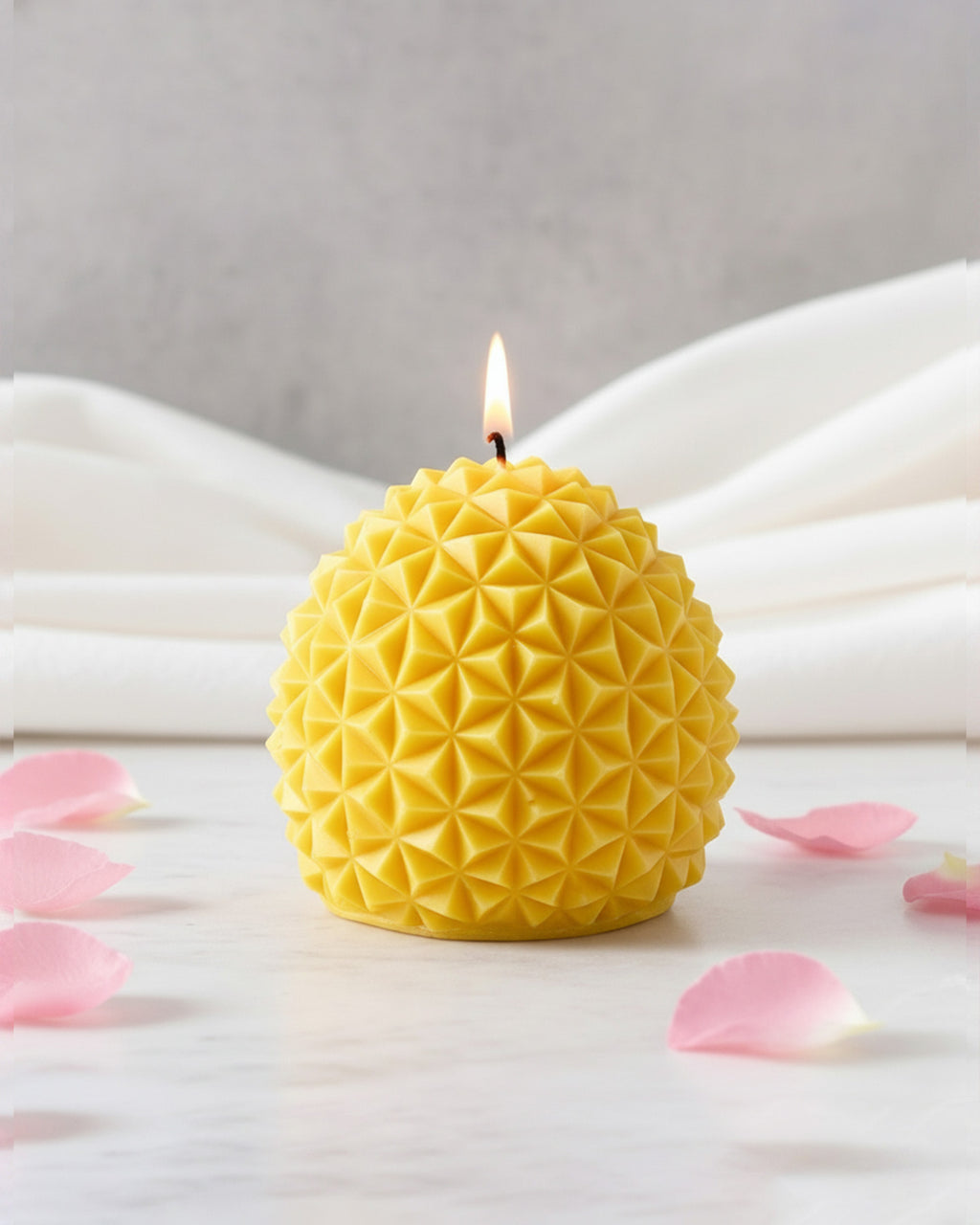 Blush Orb | Sculpted Soy Candle