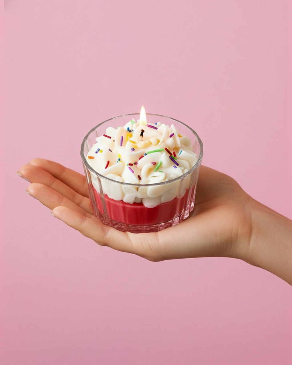 Velvet Frost | Red Velvet Cakey Boul Candle