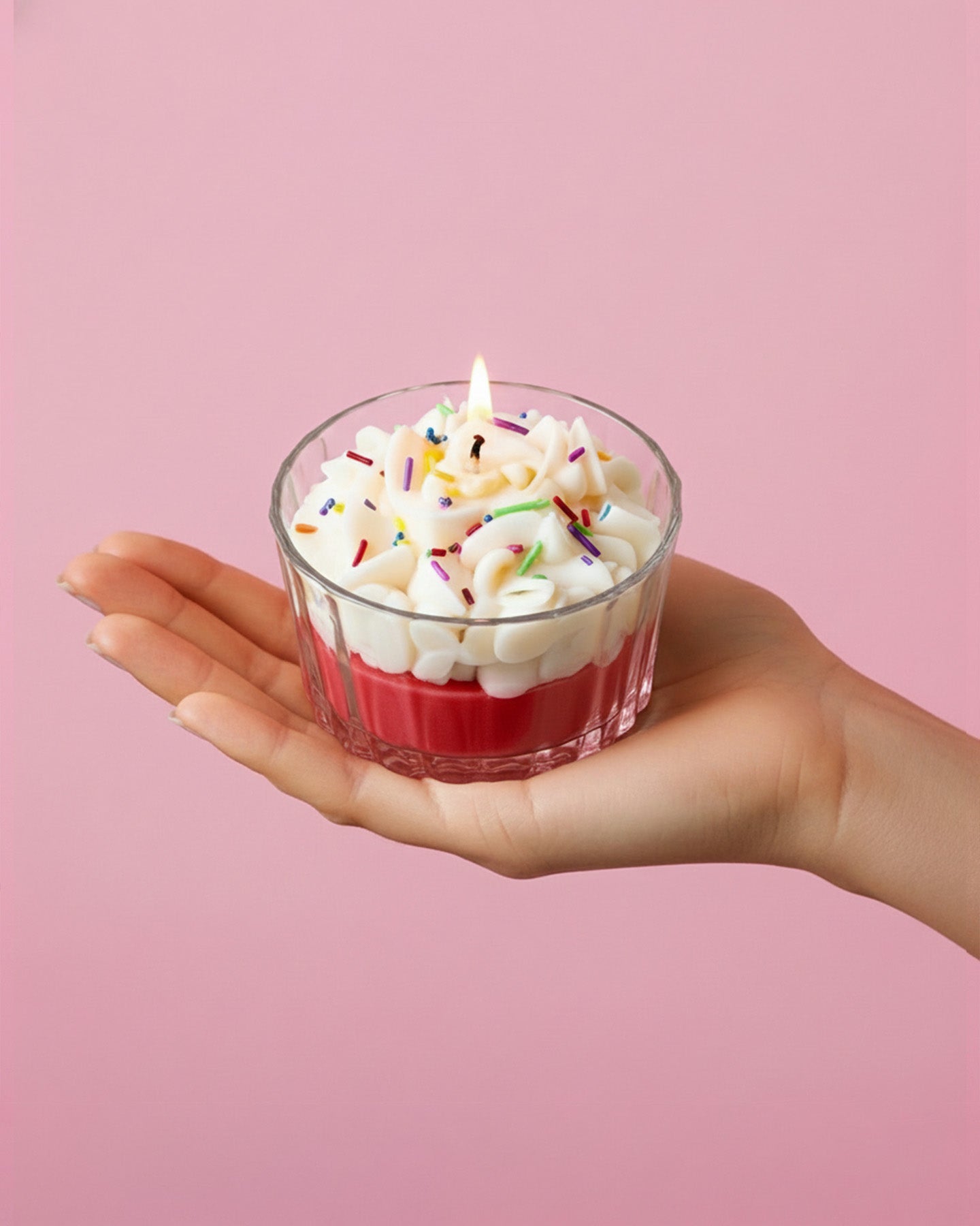 Velvet Frost | Red Velvet Cakey Boul Candle
