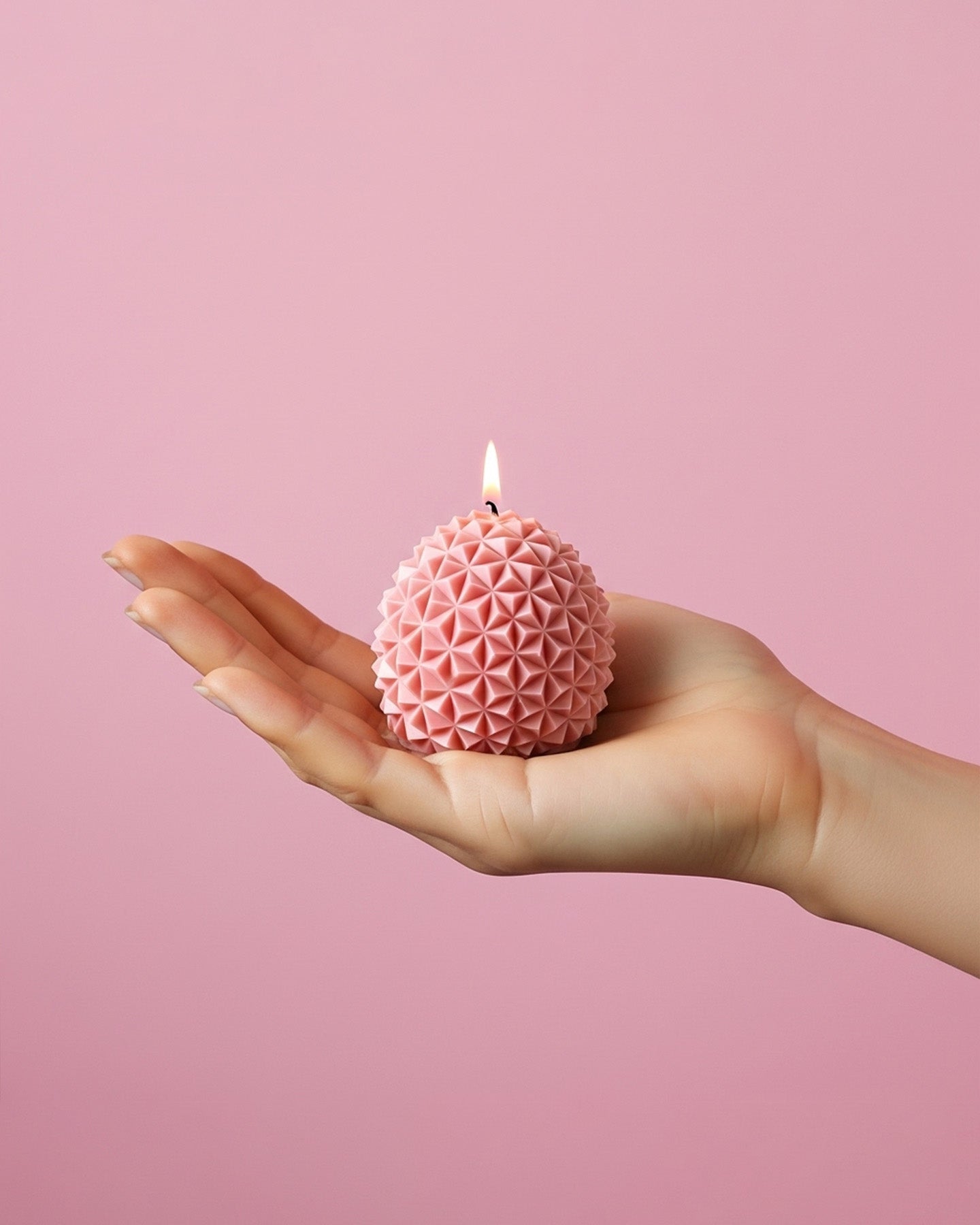 Blush Orb | Sculpted Soy Candle