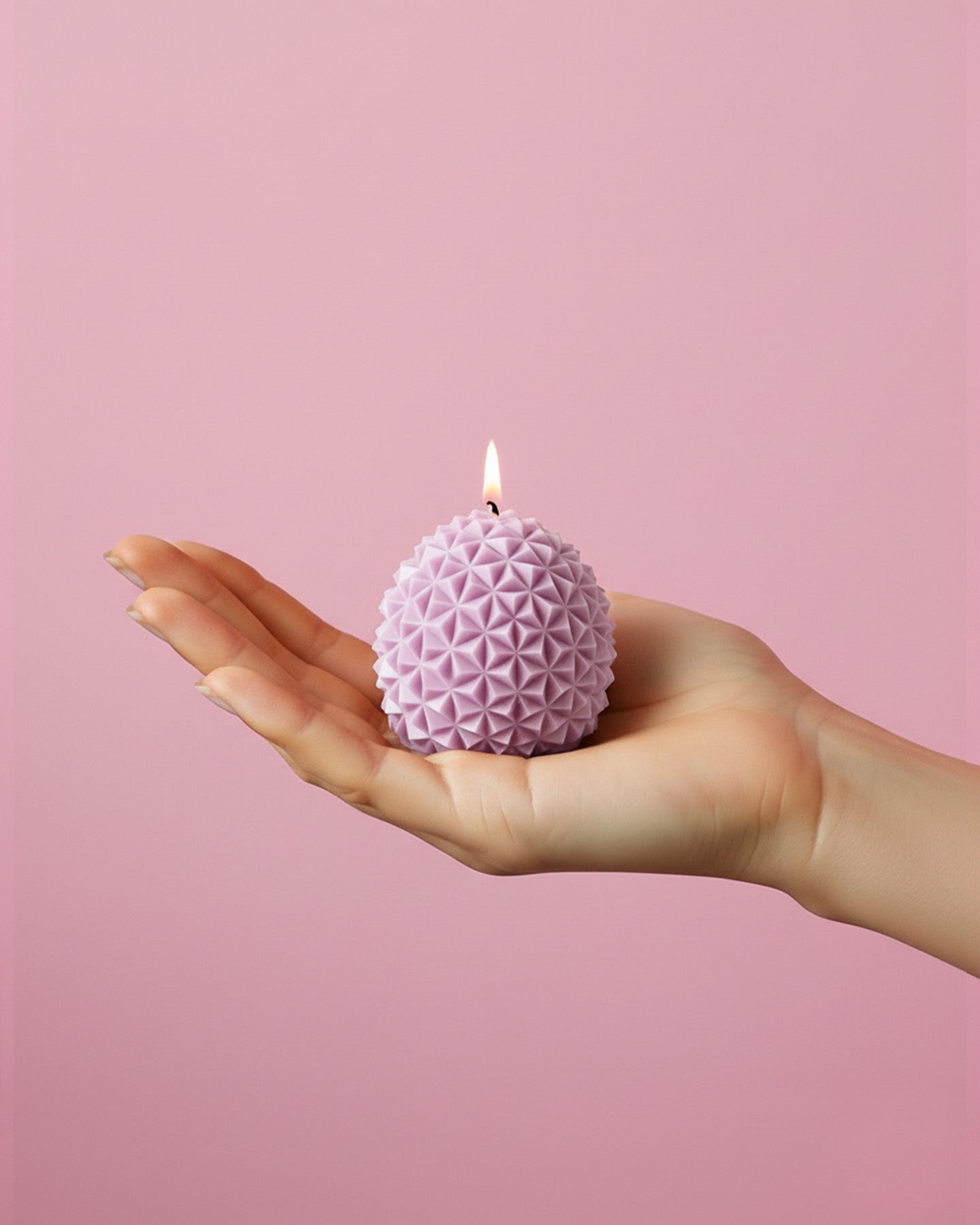Blush Orb | Sculpted Soy Candle