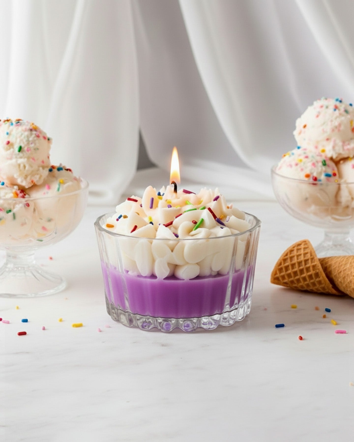 Purple Crave | Blackcurrant Cake Cakey Candle