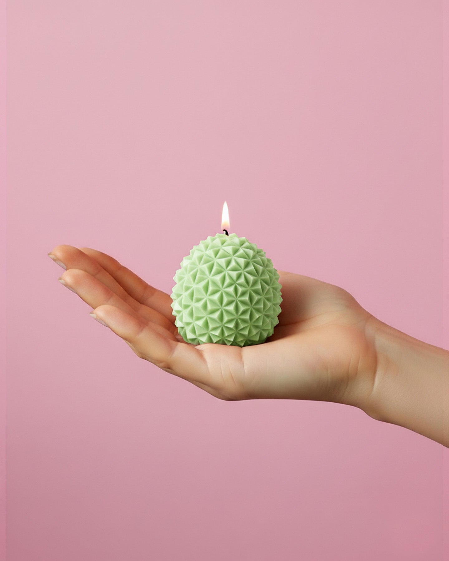 Blush Orb | Sculpted Soy Candle