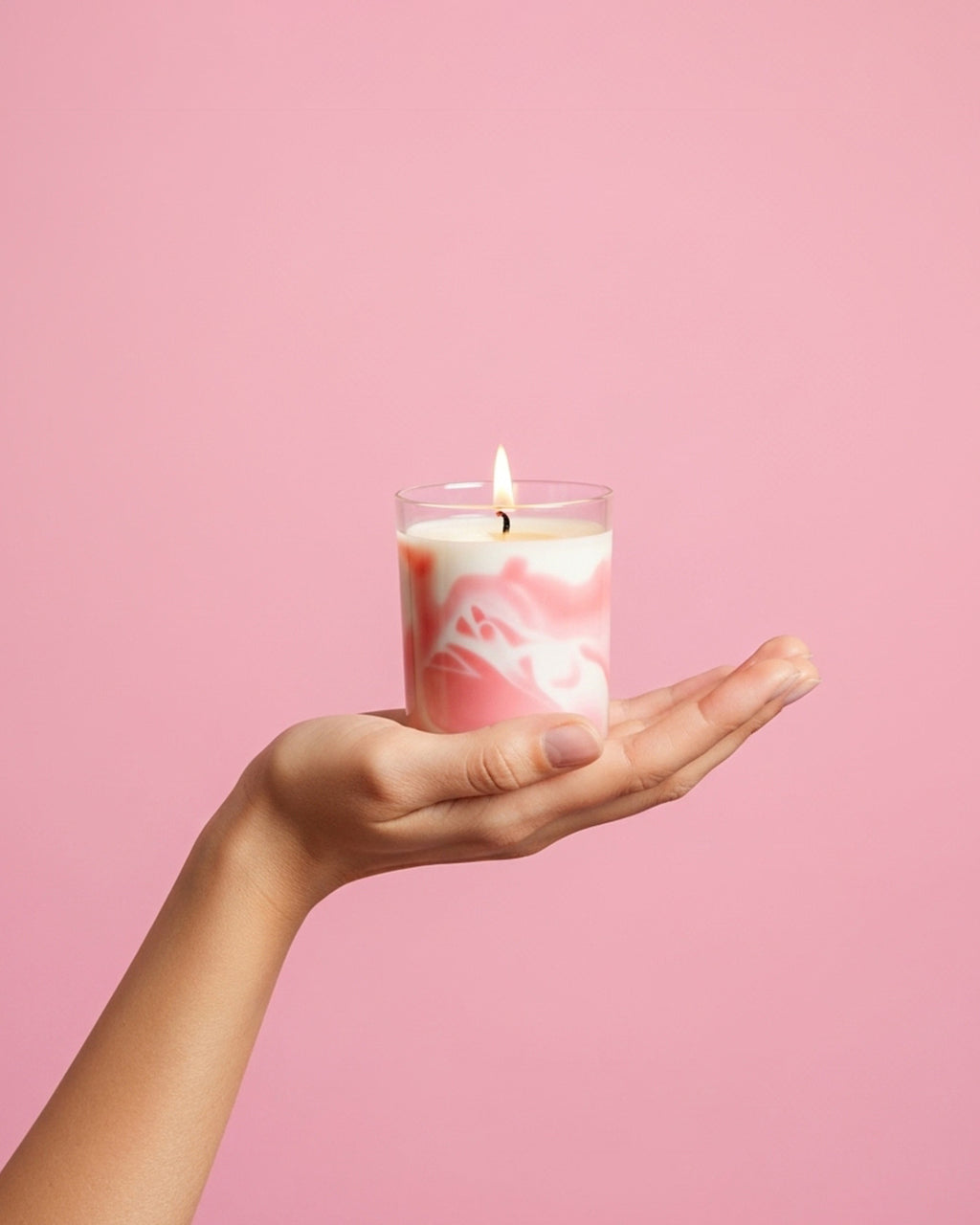 Blush Wave | Pink Classic Candle