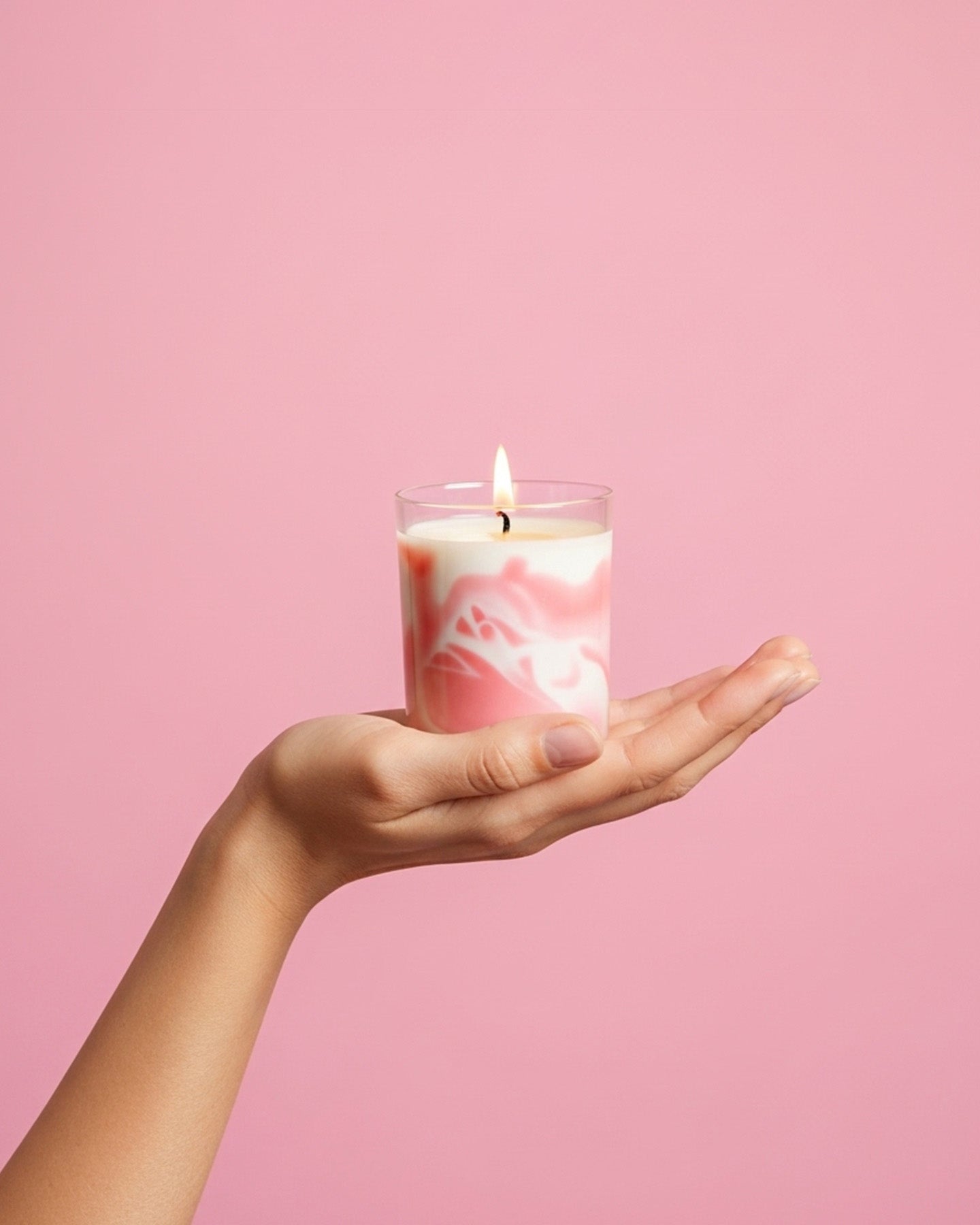 Blush Wave | Pink Classic Candle