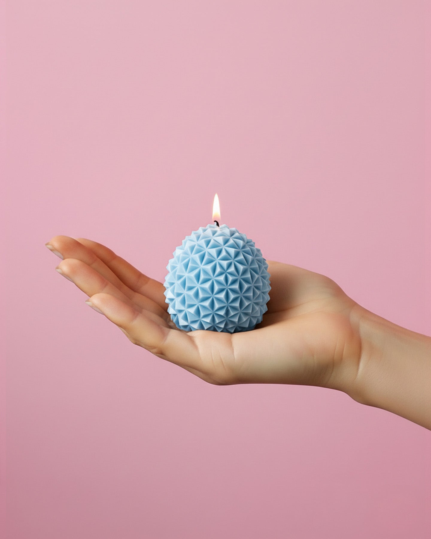 Blush Orb | Sculpted Soy Candle