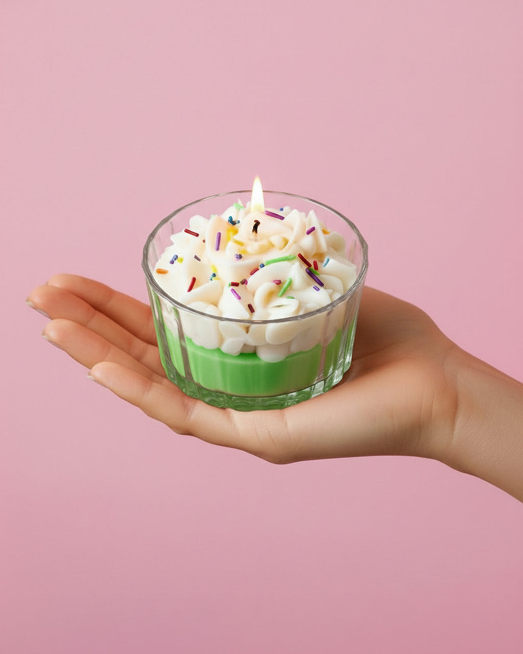 Pista Pop | Pistachio Cake Cakey Boul Candle