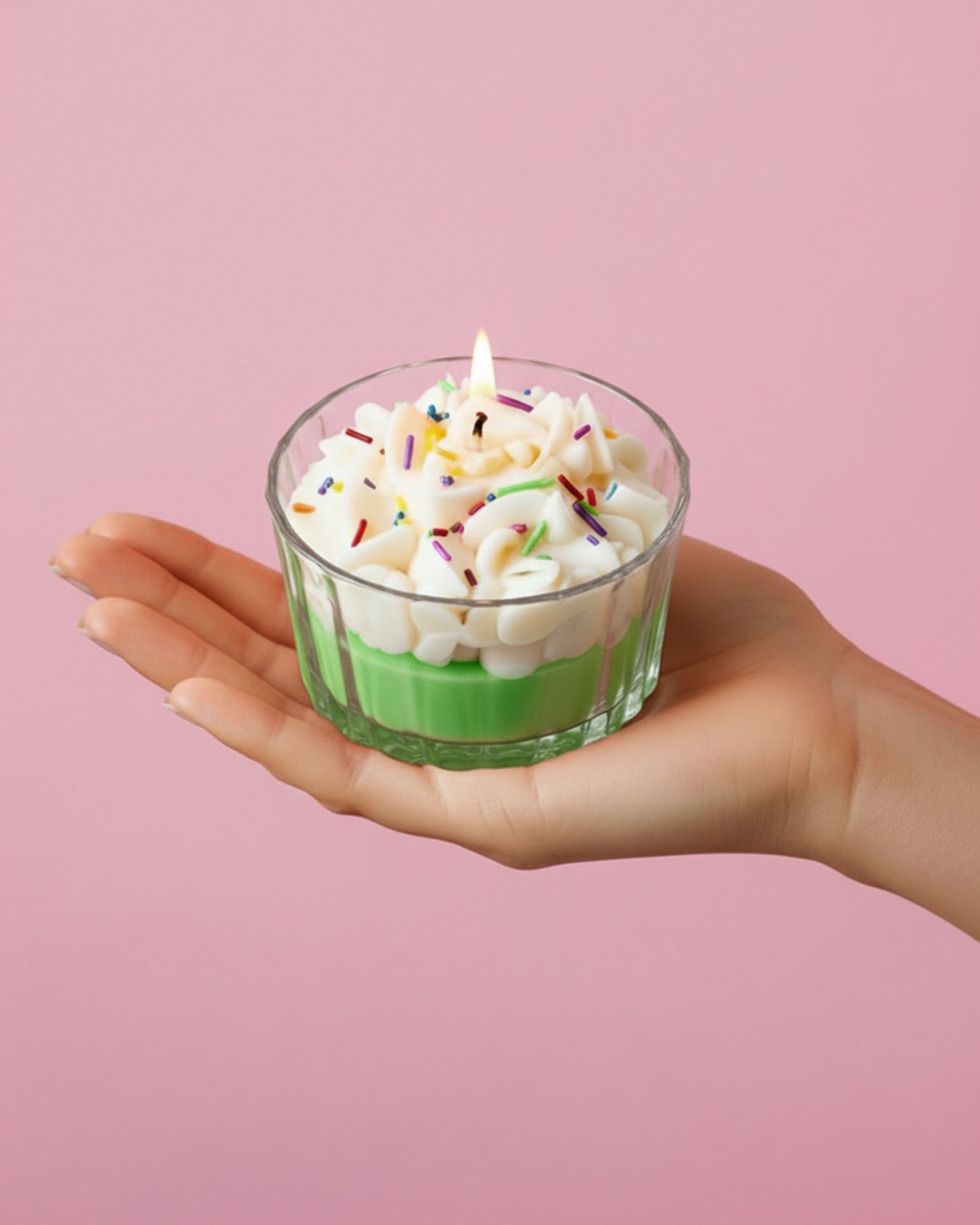 Pista Pop | Pistachio Cake Cakey Boul Candle