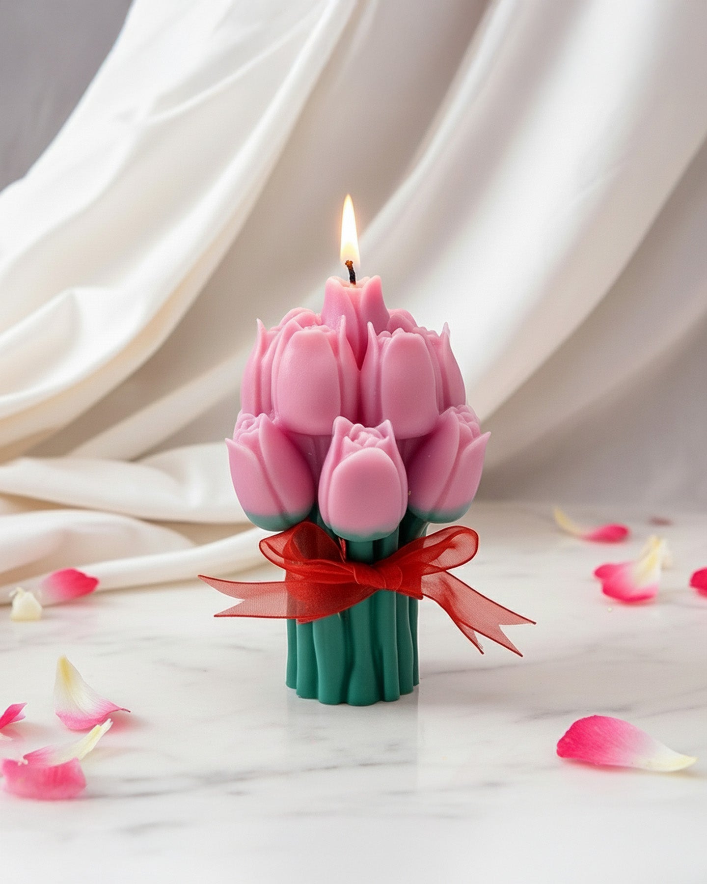 Rose Bouquet Candle